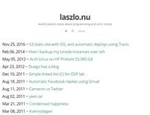 Tablet Screenshot of laszlo.nu